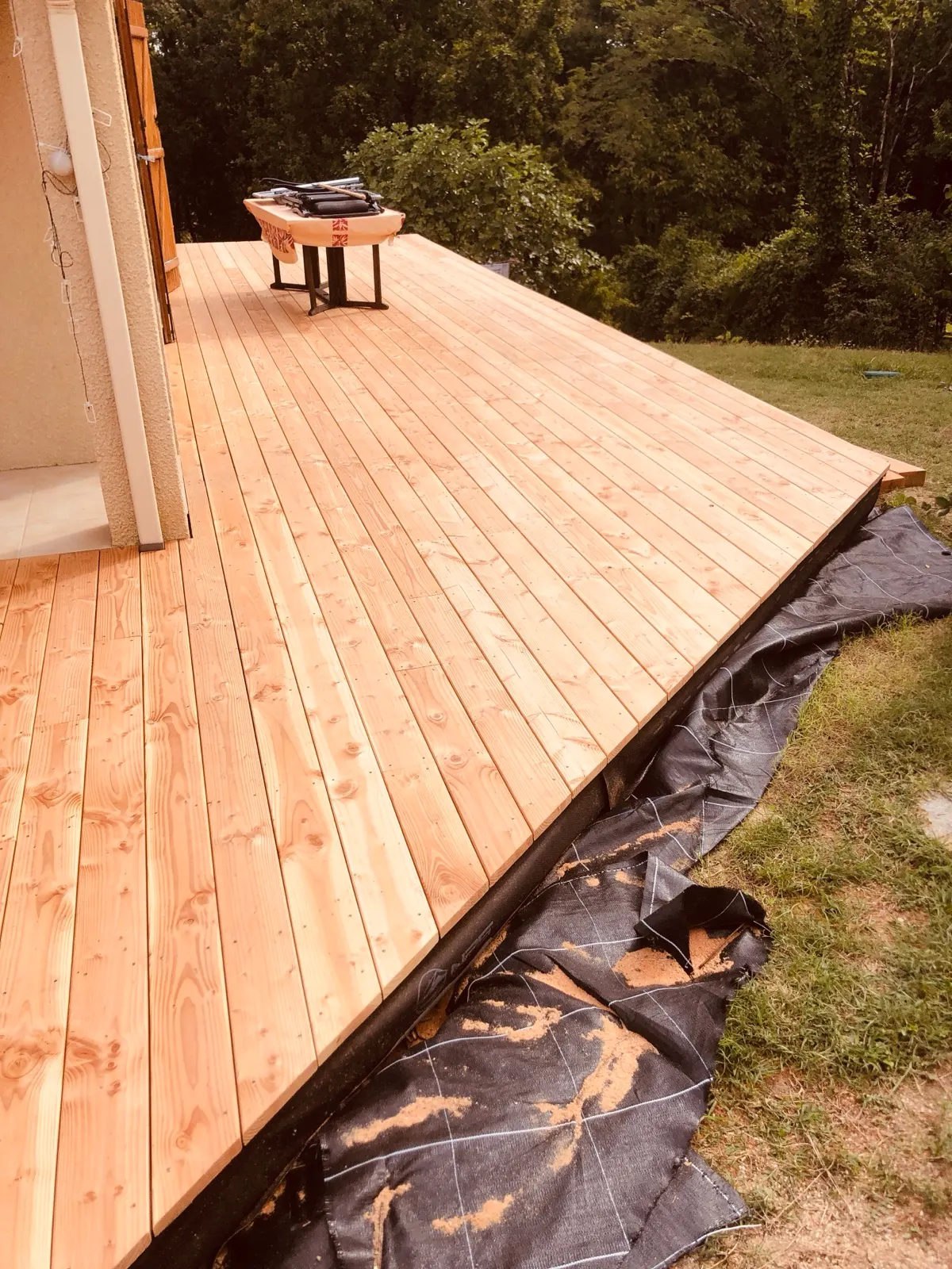 Aménagement terrasse